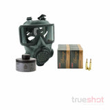 BUNDLE DEAL: Mira Safety CM-8M Gas Mask, NBC-77 Filter, and 200 Rounds of Ammo