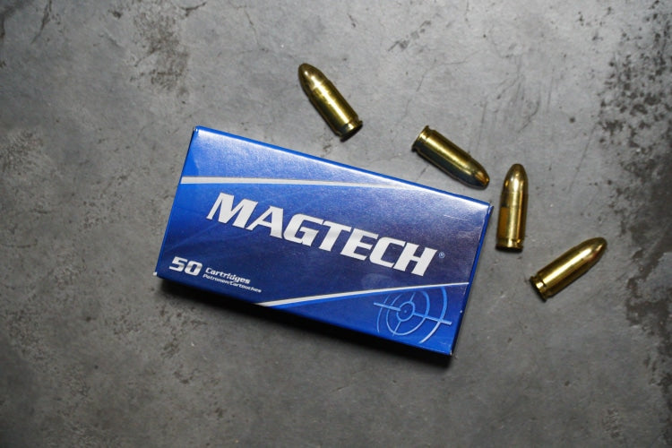 MAGAZINE DEAL: Magpul PMAG D-50 GL9-Glock Drum Mag and 500 Rounds of Magtech 9mm - 115 Grain - FMJ