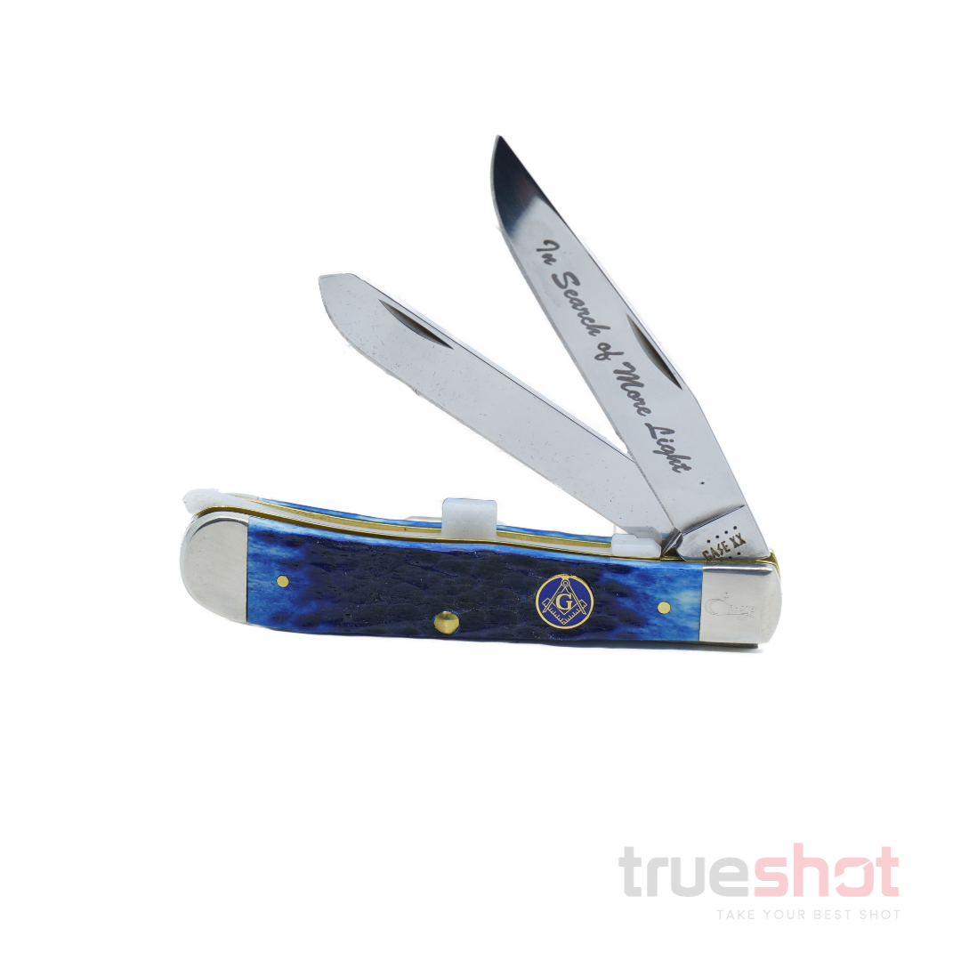 Masonic Blue Bone Standard Jig Trapper