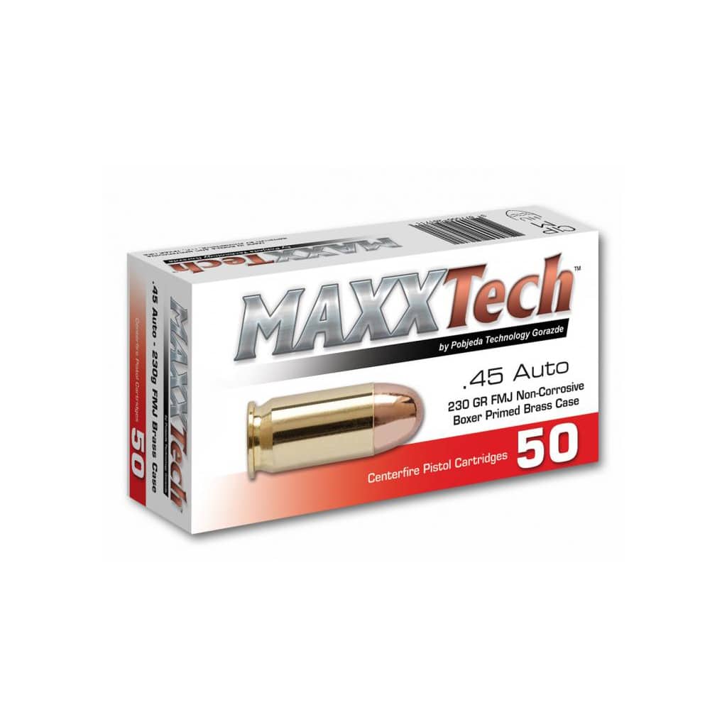 Maxxtech - 45 ACP - 230 Grain - FMJ