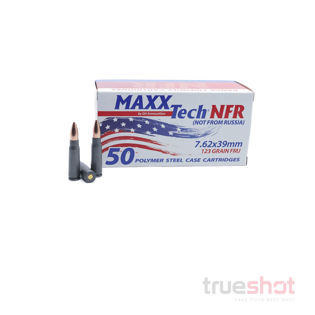 Maxxtech-7.62x39-123-Grain-FMJ