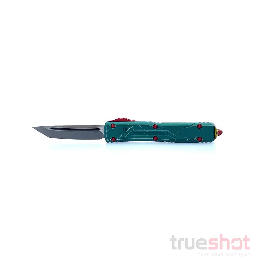 Microtech - 123-10BH - Ultratech - TE - Bounty Hunter Aluminum - Stonewash - 3.45"