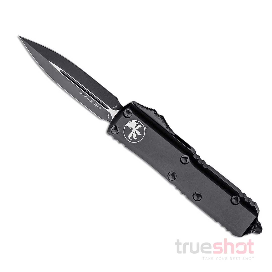 Microtech UTX-85 Black Aluminum