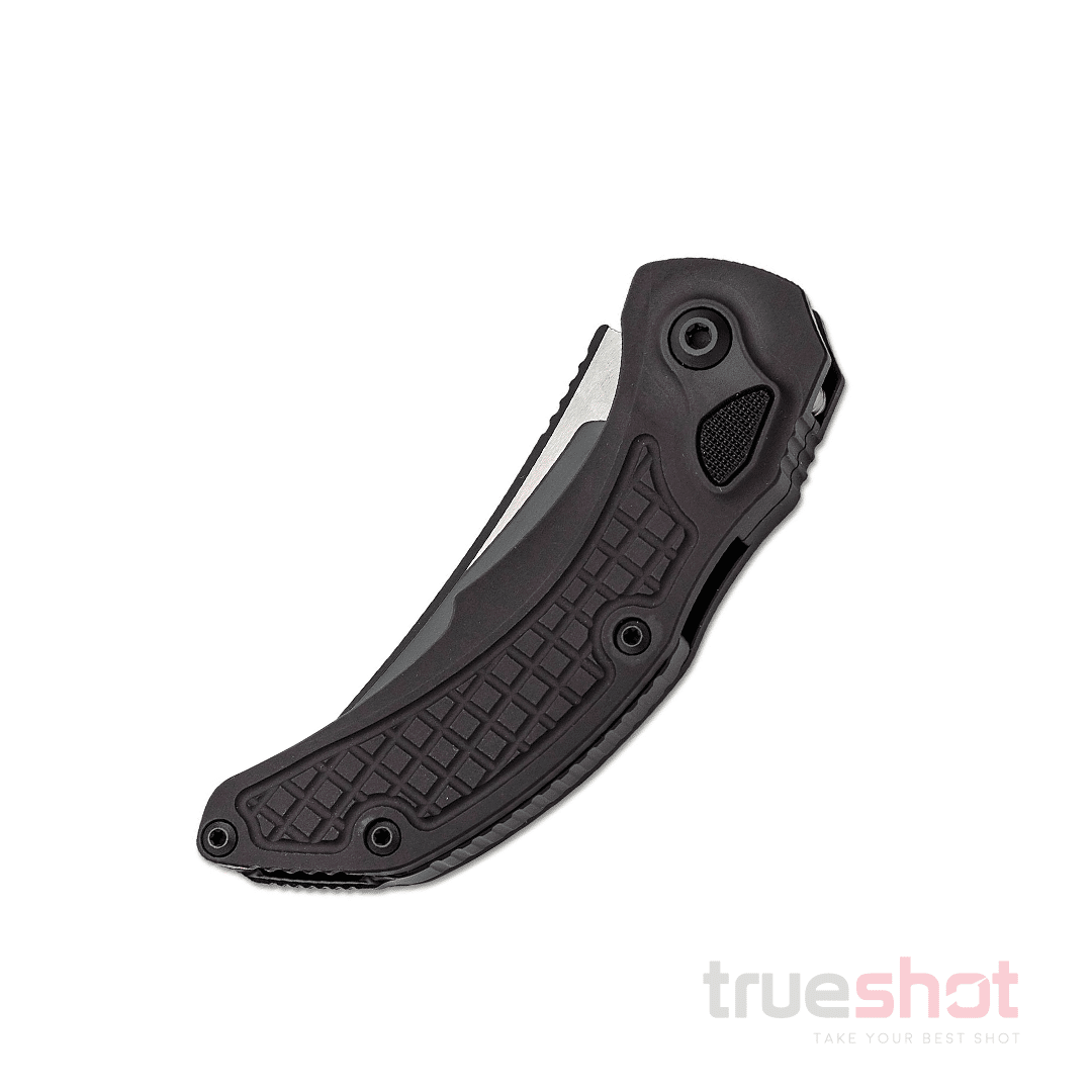 Microtech - Brachial Tactical - Trailing Point - Black - Aluminum - Premium Steel - 3.50"