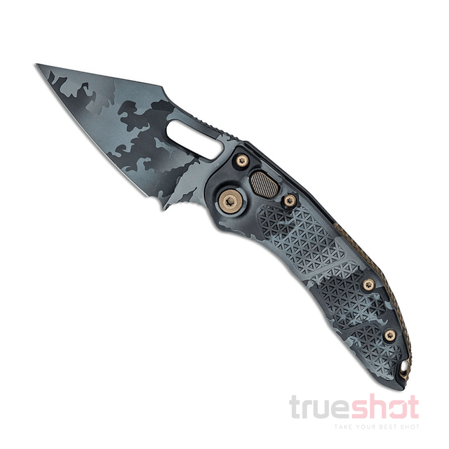Microtech Stitch Spear Point Urban Camo