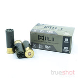 Mili 12 Gauge Ammo, 00 Buckshot 10 Round box