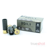 Mili 12 Gauge Ammo, Slug Rounds, 10 Round Box
