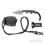 CRKT - Folts Minimalist Spear Point - Green - Polymer - 8Cr13MoV - 2.15"