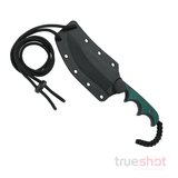 CRKT - Folts Minimalist Katana - Green - Polymer - 8Cr13MoV - 3.56"