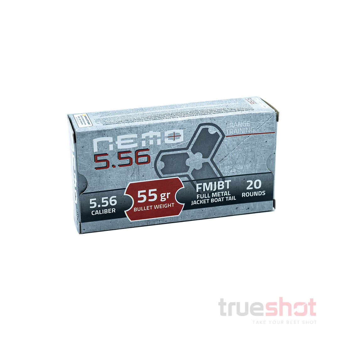 NEMO - 5.56x45mm - 55 Grain - FMJBT