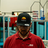 True Shot - New Sunset Retrowave Patch - Trucker Hat