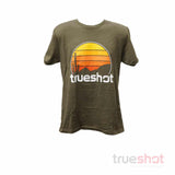True Shot - Sunset Retrowave - T-Shirt