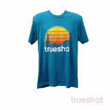 True Shot - Sunset Retrowave - T-Shirt