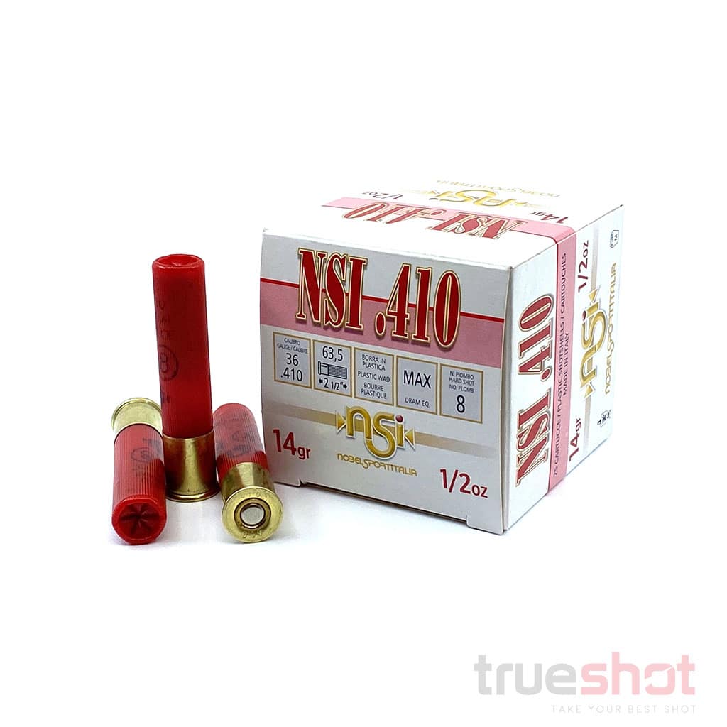 Nobel Sport - 410 Gauge - #8 Shot - 2.5
