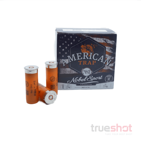 Nobel Sport - American Trap - 12 Gauge - #7.5 Shot - 1145 FPS