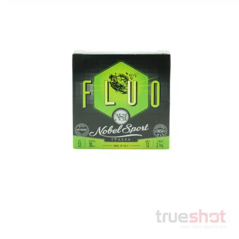 Nobel Sport - FLUO - 12 Gauge - #7.5 Shot - 2-3/4" - 1 Oz. - 1345 FPS