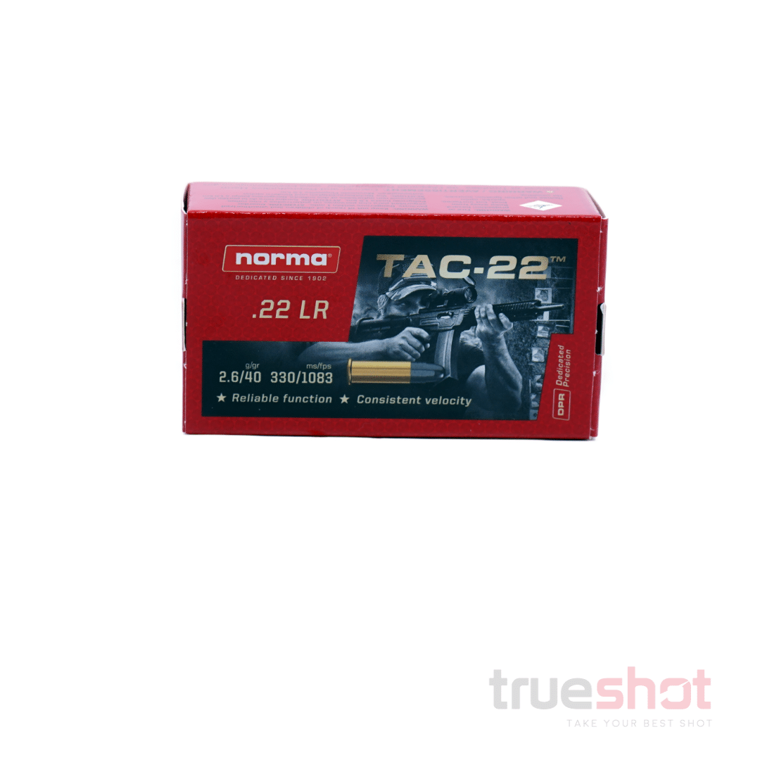 Norma - TAC 22 - 22 Long Rifle - 40 Grain - LRN