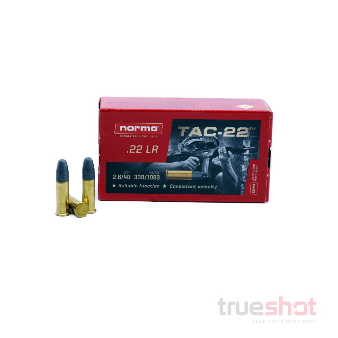 Norma - TAC-22 - 22 Long Rifle - 40 Grain - RN