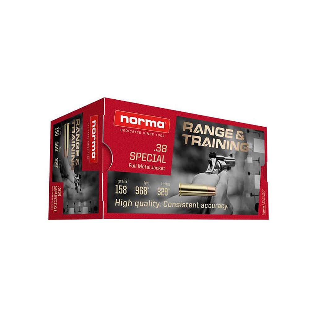 Norma - 38 Special - 158 Grain - FMJ