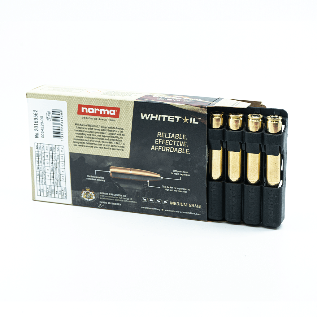 Norma Ammunition - Whitetail - 270 Win - 130 Grain - Pointed Soft Point