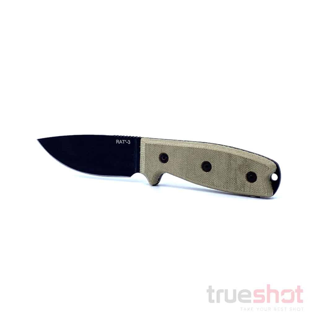 Ontario Knife Company - RAT 3 -  Tan - 1095 - 3.625"
