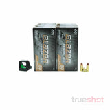 BUNDLE DEAL: Black Osight X Green Dot Pistol Sight and 500 Rounds of Ammo