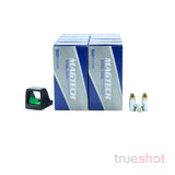 BUNDLE DEAL: Black Osight X Green Dot Pistol Sight and 500 Rounds of Ammo