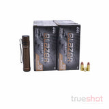 BUNDLE DEAL: Tan Olight Warrior Mini 3 Tactical Flashlight and 500 Rounds of Ammo