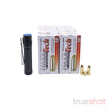 BUNDLE DEAL: Black Olight Warrior Mini 3 Tactical Flashlight and 500 Rounds of Ammo
