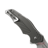 CRKT - Outrage - Gray - Aluminum - 8Cr13MoV - 3.25"