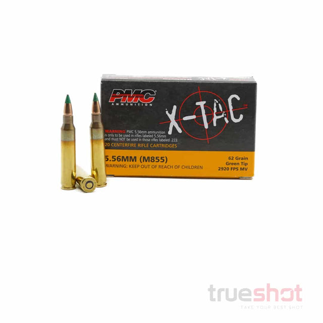 PMC - 5.56 - 62 Grain - Green Tip - FMJ