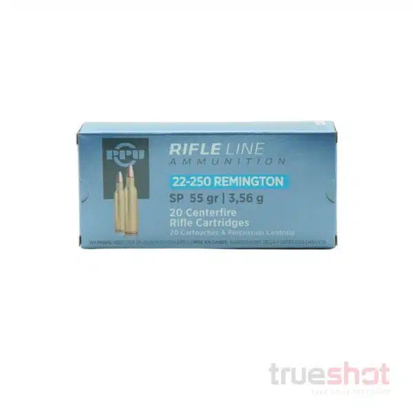 Prvi Partizan (PPU) - 22-250 Rem - 55 Grain - SP