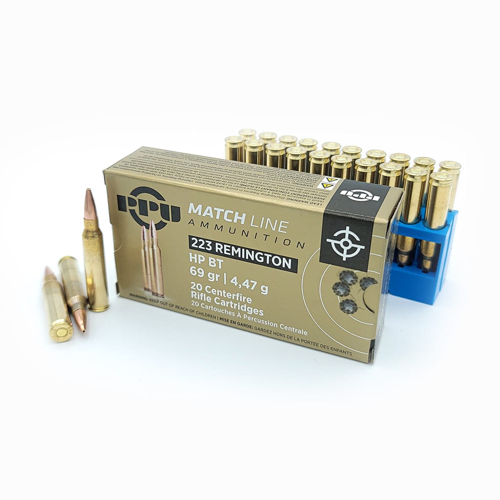 Prvi Partizan (PPU) - Match - 223 Rem - 69 Grain - HPBT