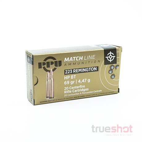 Prvi Partizan (PPU) - Match - 223 Rem - 69 Grain - HPBT