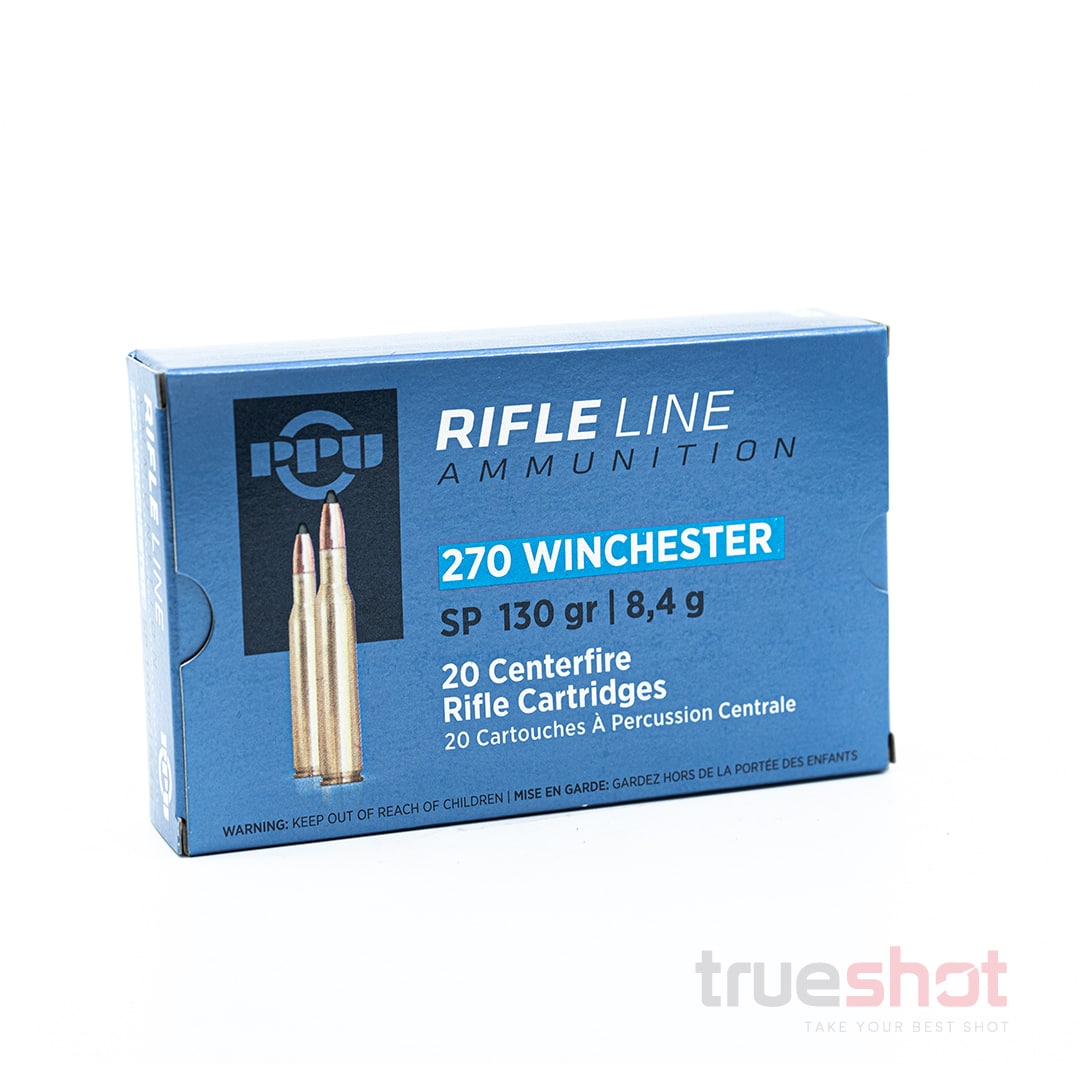 PPU 270 Winchester SP 130 grain