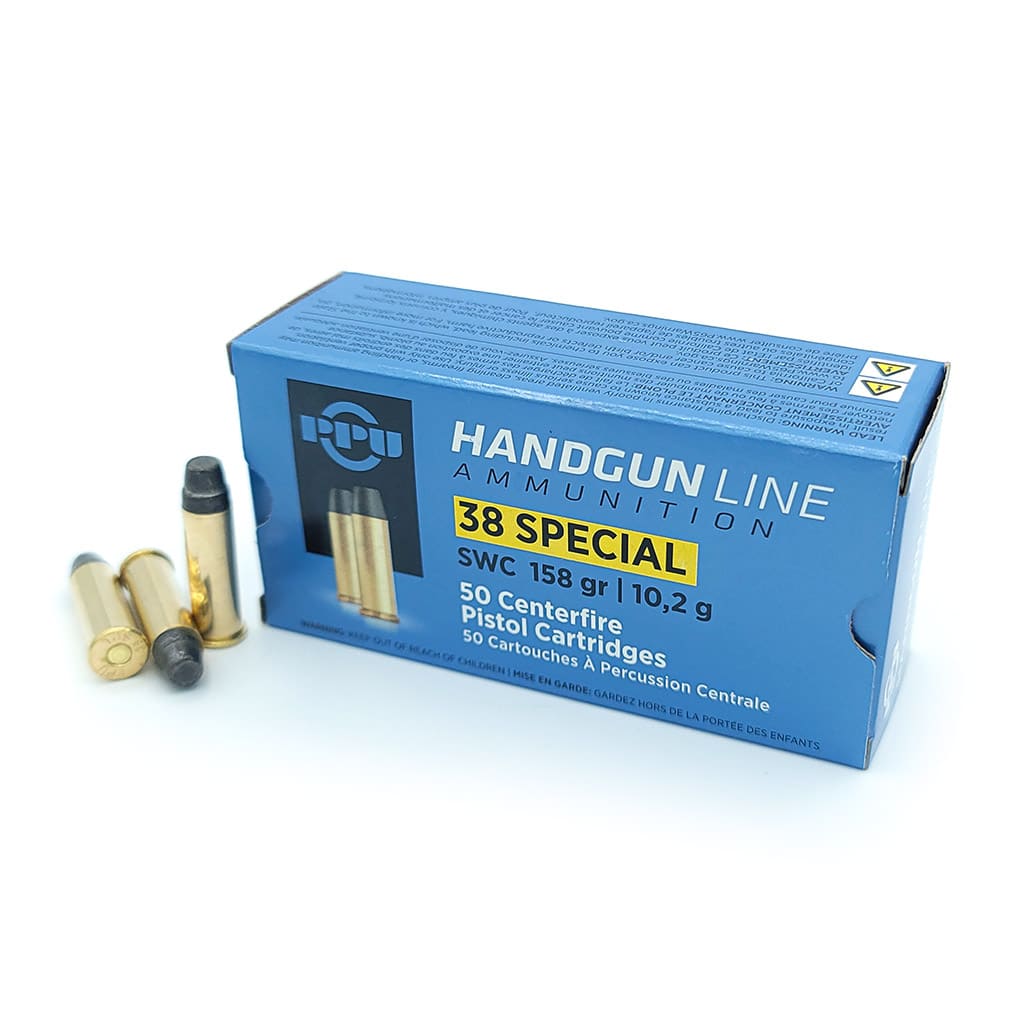 Prvi Partizan (PPU) - 38 Special - 158 Grain - Semi-Wadcutter