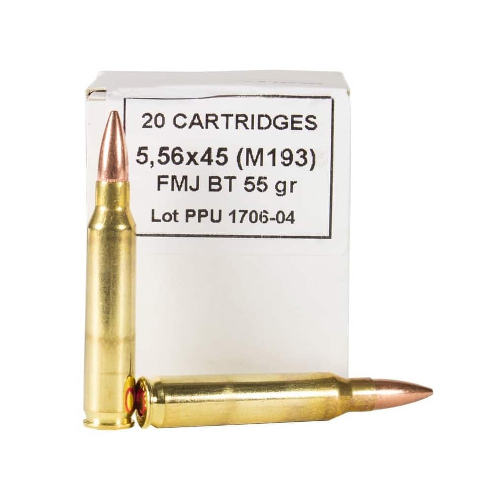 PPU - 5.56X45 - M193 - 1000 Round Case