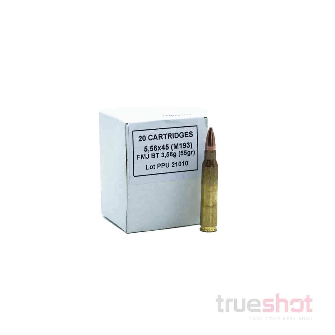Prvi Partizan (PPU) - 5.56x45mm - 55 Grain - FMJ – True Shot Ammo