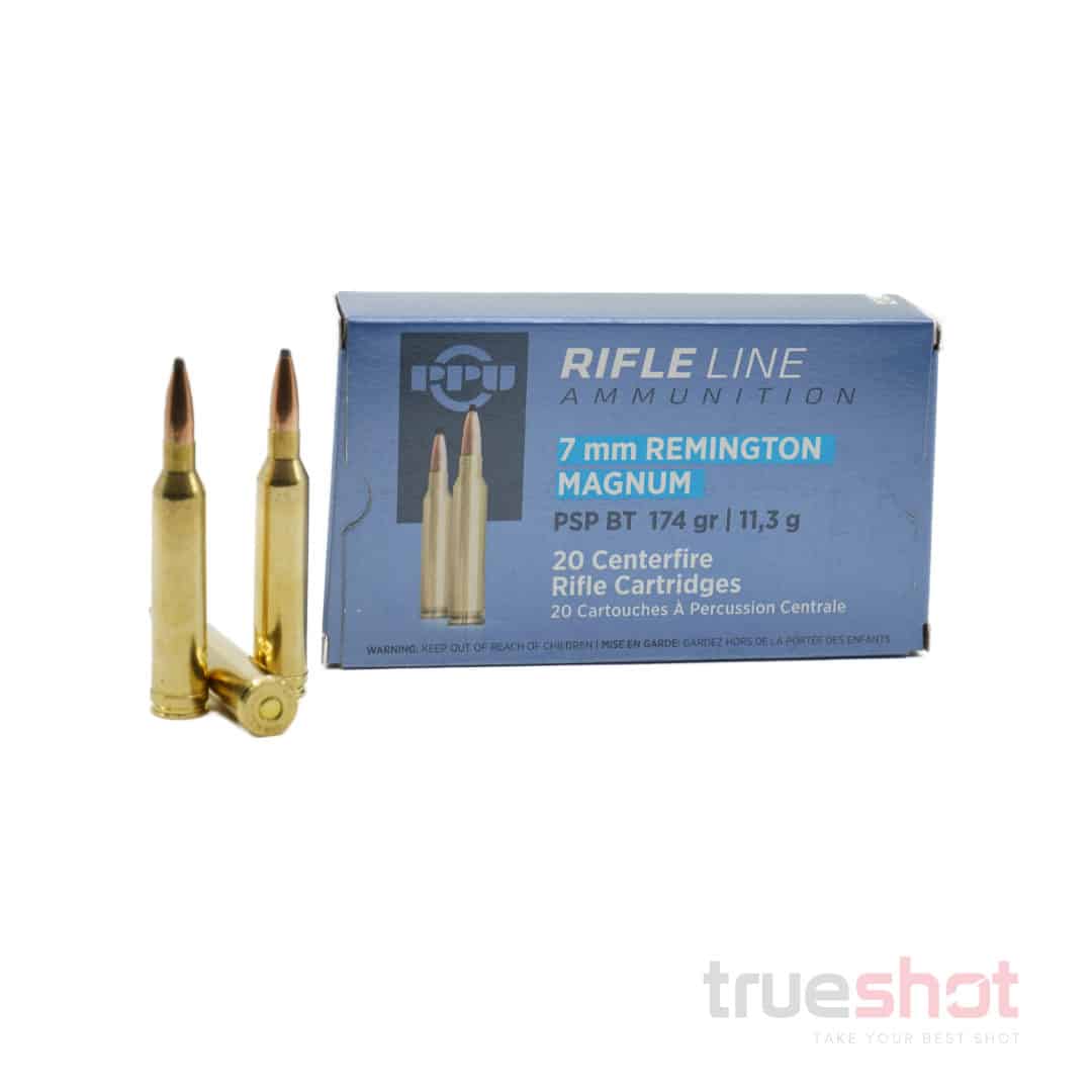 PPU-7MM REM MAG-174 GRAIN-BT