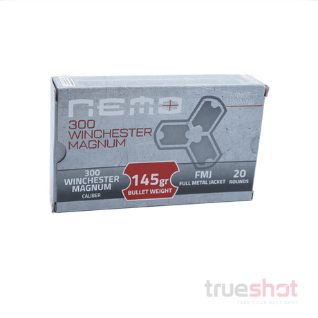 PPUI - NEMO - 300 Win mag - 145 Grain - FMJ