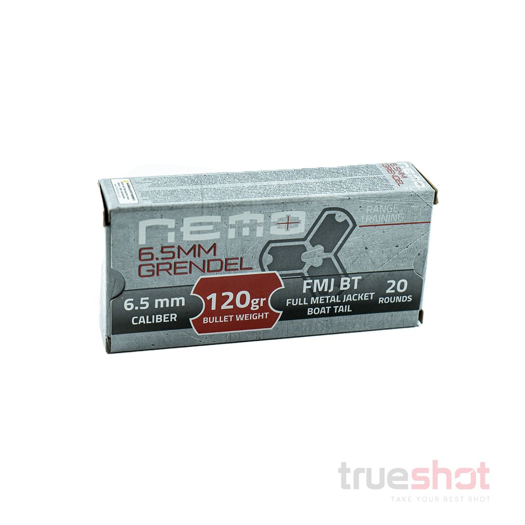 PPU-NEMO-6.5 Grendel-120 Grain-FMJBT