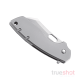 CRKT Pilar Large - Silver - Stainless Steel - 8Cr13MoV - 2.625"