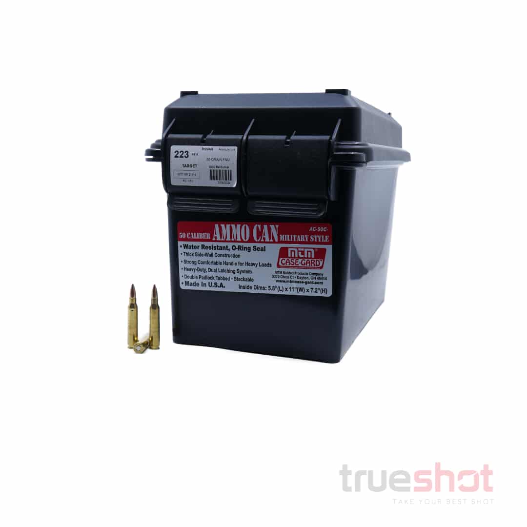 Preicison-One-223-Rem-55-Grain-FMJ-1000 AMMO-CAN