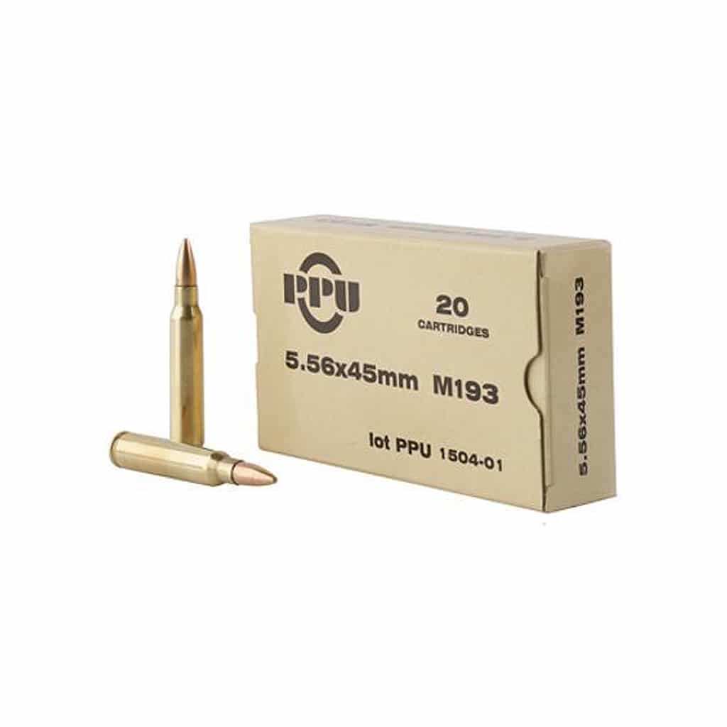 Prvi Partizan (PPU) - 5.56x45mm - 55 Grain - FMJ – True Shot Ammo