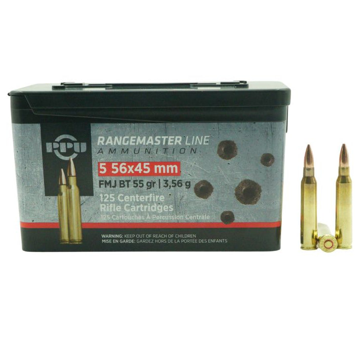 Prvi Partizan (PPU) - RangeMaster - 5.56x45mm - 55 Grain - FMJBT