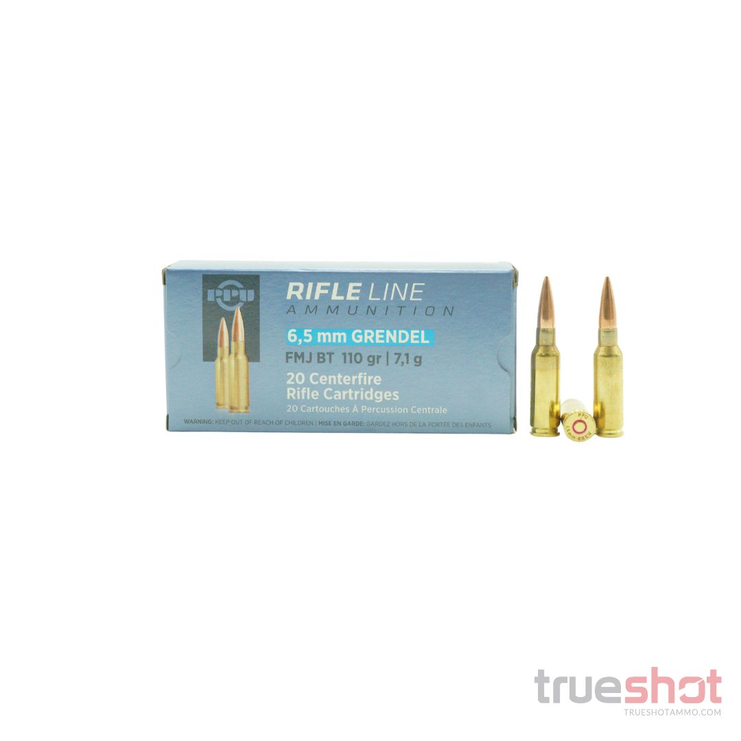 Prvi Partizan (PPU) - 6.5 Grendel - 110 Grain - FMJBT – True Shot Ammo