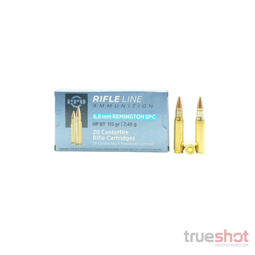 Prvi Partizan (PPU) - 6.8mm Rem SPC - 115 Grain - HPBT