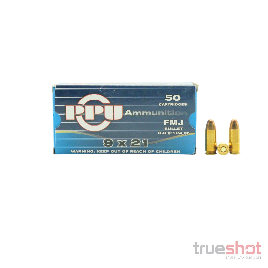 Prvi Partizan (PPU) - 9x21 - 124 Grain - FMJ
