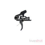 RISE Armament - RA-100 - 1.5/3 lbs - Two Stage - Curved - Black - AR-15 Trigger