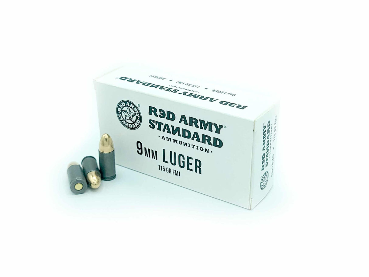 Red Army Standard - 9mm - 115 Grain - FMJ